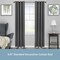 Kenney Mfg Kenney Seville 5/8" Standard Decorative Window Curtain Rod, 28-48", Matte Black KN75795NP - alternate 6